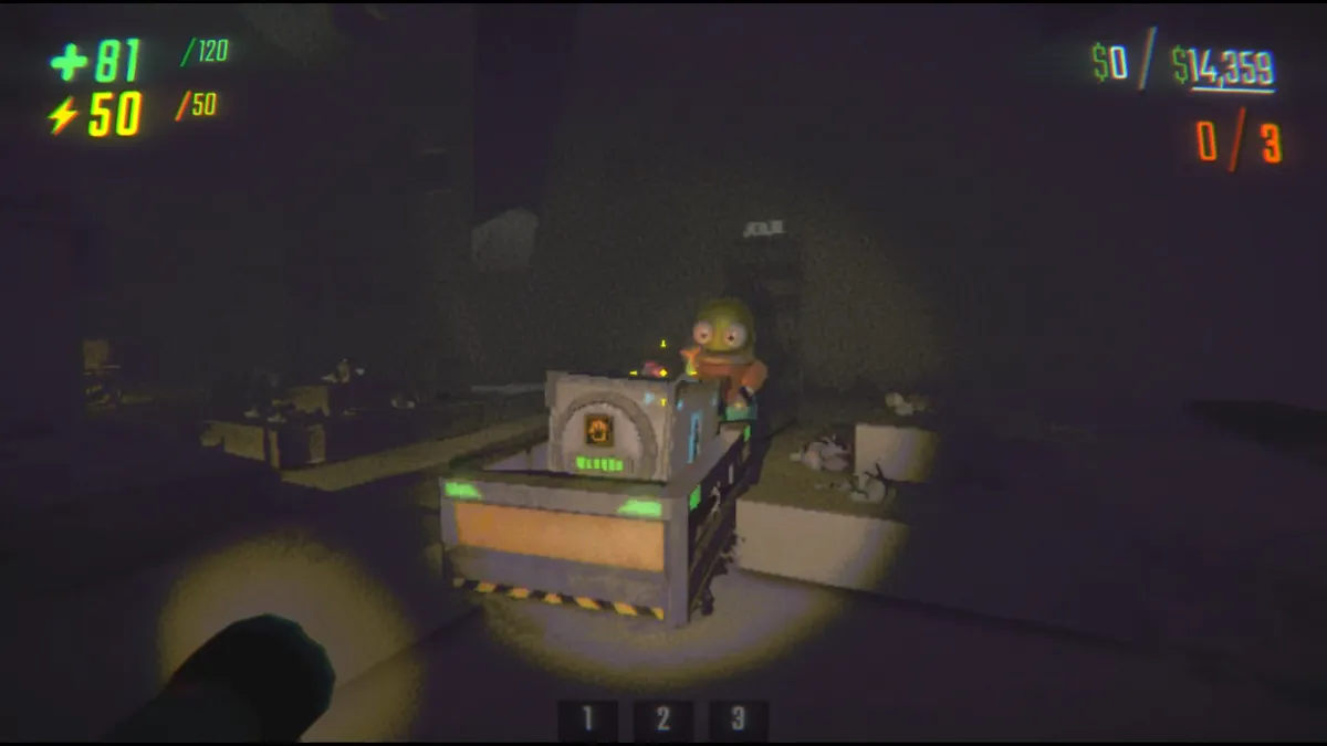 R.E.P.O. v0.4.0で追加されたコスメボックスを運搬している様子
